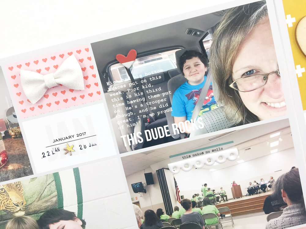 Larkindesign Project Life 2017 Week 04 Feat. Sahlin Studio Clean Lined Templates %26 Freckled Fawn!Larkindesign Project Life 2017 Week 04 Feat. Sahlin Studio Clean Lined Templates %26 Freckled Fawn!