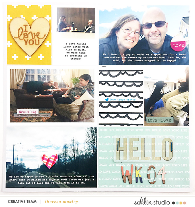 Larkindesign Project Life 2017 Week 04 Feat. Sahlin Studio Clean Lined Templates %26 Freckled Fawn!Larkindesign Project Life 2017 Week 04 Feat. Sahlin Studio Clean Lined Templates %26 Freckled Fawn!