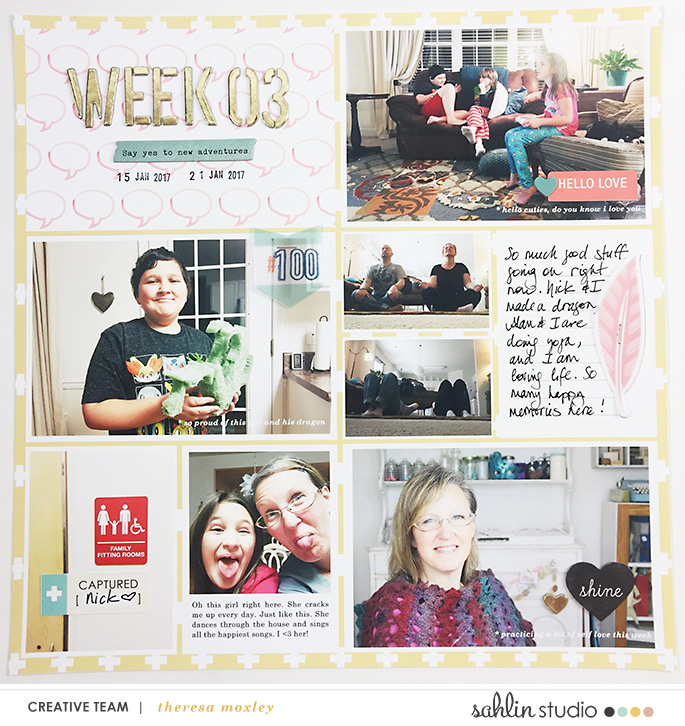 Larkindesign Theresa Moxley Project Life 2017 Week 03