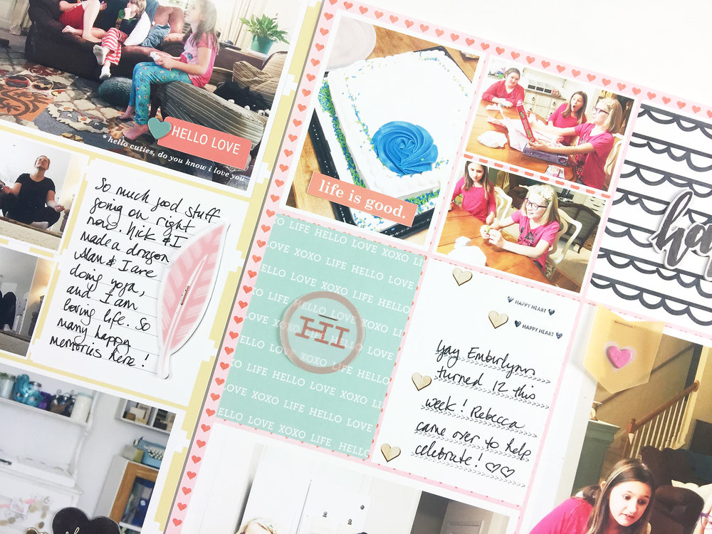 Larkindesign Theresa Moxley Project Life 2017 Week 03