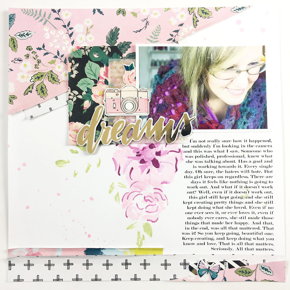 Larkindesign Traditional Layout | Dreams Feat. Maggie Holmes Chasing DreamsLarkindesign Traditional Layout | Dreams Feat. Maggie Holmes Chasing Dreams