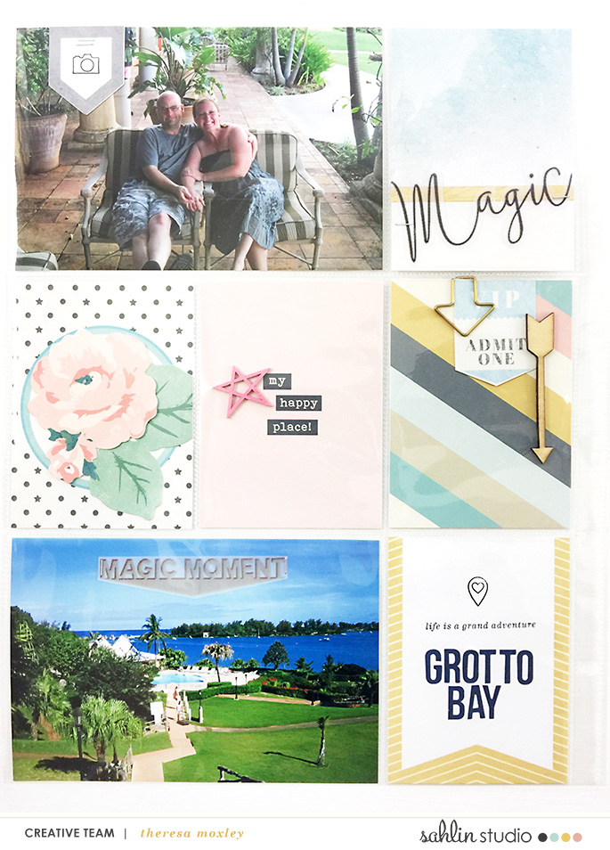 Larkindesign Bermuda Honeymoon Album | Layout 01 feat. Project Mouse Beginnings!!!!Larkindesign Bermuda Honeymoon Album | Layout 01 feat. Project Mouse Beginnings!!!!
