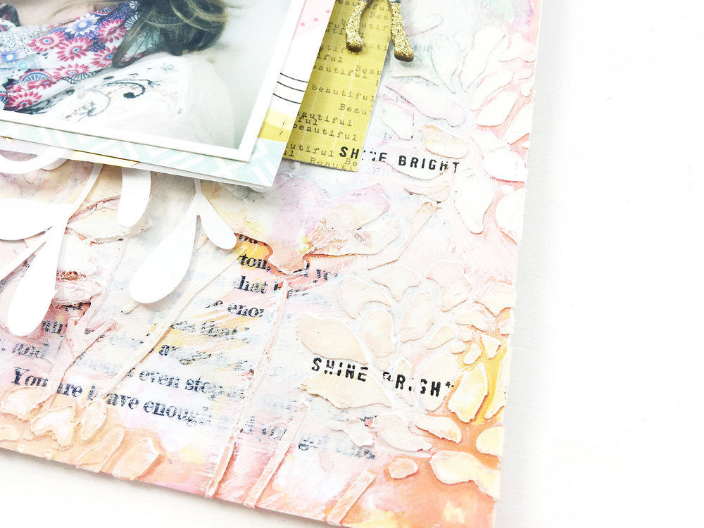 Larkindesign Traditional Mixed Media Layout | You Got This feat. Maggie Holmes BloomLarkindesign Traditional Mixed Media Layout | You Got This feat. Maggie Holmes Bloom