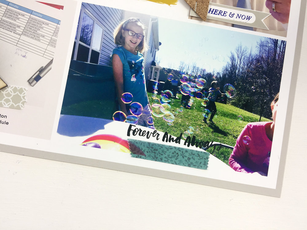 Larkindesign Project Life 2017 Week 08 | A Hybrid Scrapbook Layout