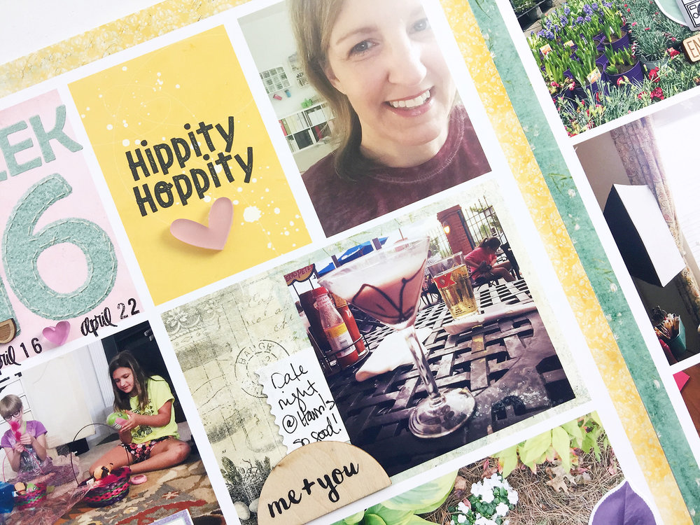 Larkindesign Project Life 2017 Week 16 | ft. On A Whimsical Adventure Easter Morning Collection!Larkindesign Project Life 2017 Week 16 | ft. On A Whimsical Adventure Easter Morning Collection!