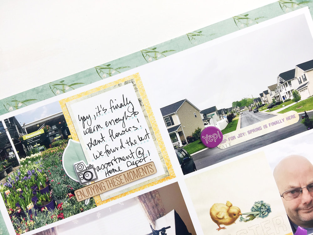 Larkindesign Project Life 2017 Week 16 | ft. On A Whimsical Adventure Easter Morning Collection!Larkindesign Project Life 2017 Week 16 | ft. On A Whimsical Adventure Easter Morning Collection!