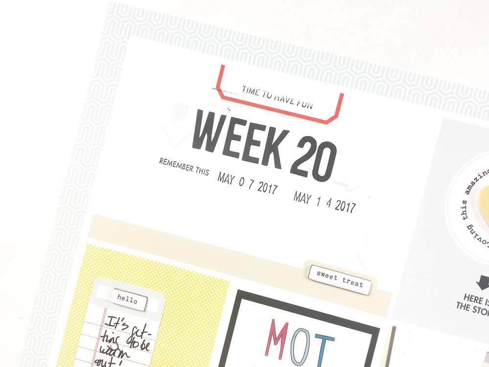 Larkindesign Project Life 2017 Week 20 | ft. Sahlin Studio Clean Lined Templates No. 02!Larkindesign Project Life 2017 Week 20 | ft. Sahlin Studio Clean Lined Templates No. 02!