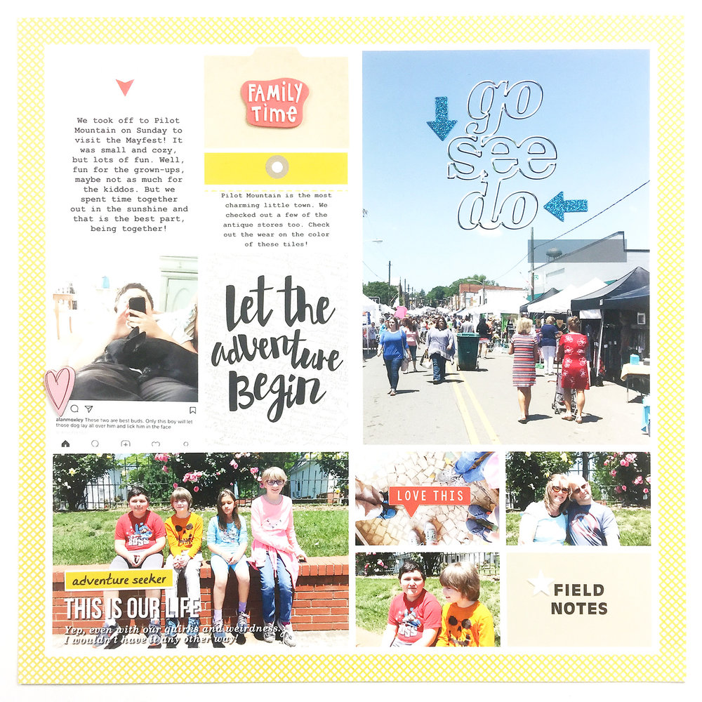 Larkindesign Project Life 2017 Week 20 | ft. Sahlin Studio Clean Lined Templates No. 02!Larkindesign Project Life 2017 Week 20 | ft. Sahlin Studio Clean Lined Templates No. 02!