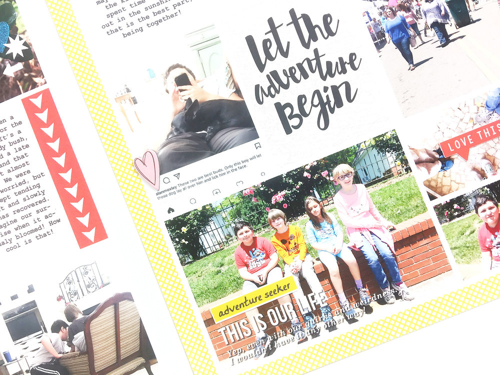 Larkindesign Project Life 2017 Week 20 | ft. Sahlin Studio Clean Lined Templates No. 02!Larkindesign Project Life 2017 Week 20 | ft. Sahlin Studio Clean Lined Templates No. 02!