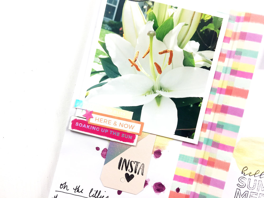 Larkindesign Theresa Moxley Summer Scrappy Challenge | Collab with ScrapandPlanwithLea!!!!!