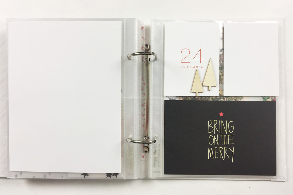 Larkindecember | Foundation Pages Using Ali Edwards December Daily Products!!!