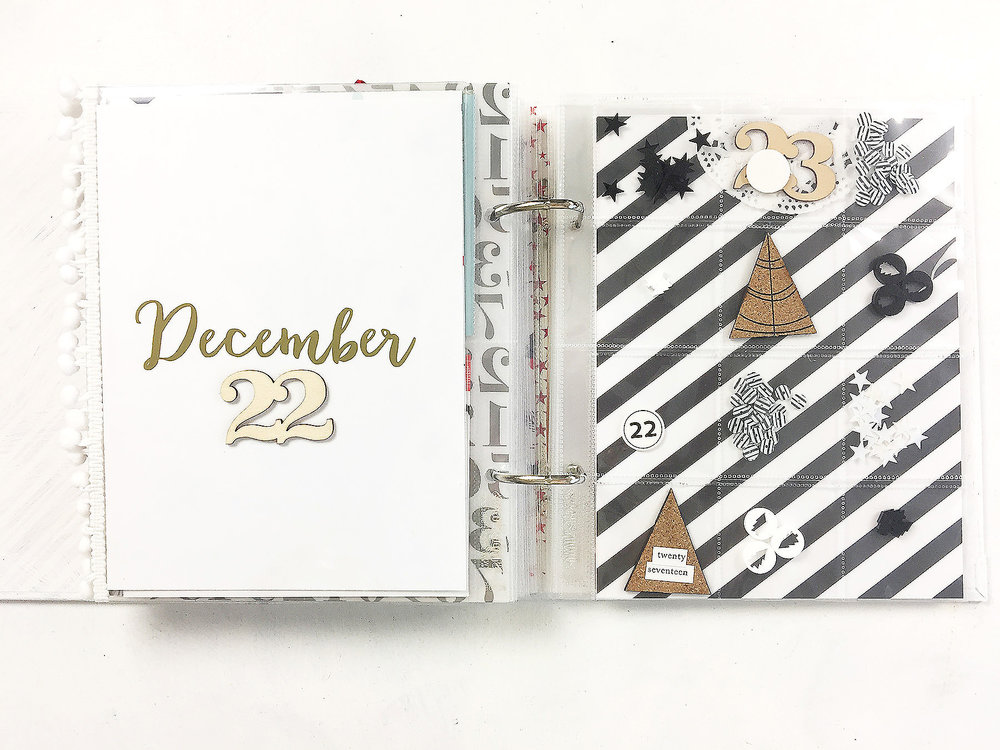 Larkindesign December Daily Album 2017 | Foundation Pages Using Felicity Jane Joy!!!!