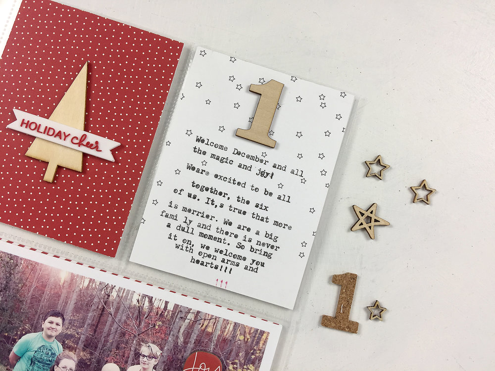 Larkindecember | Here We Go! Day 01 PLUS Foundation Pages Walk Through!!!