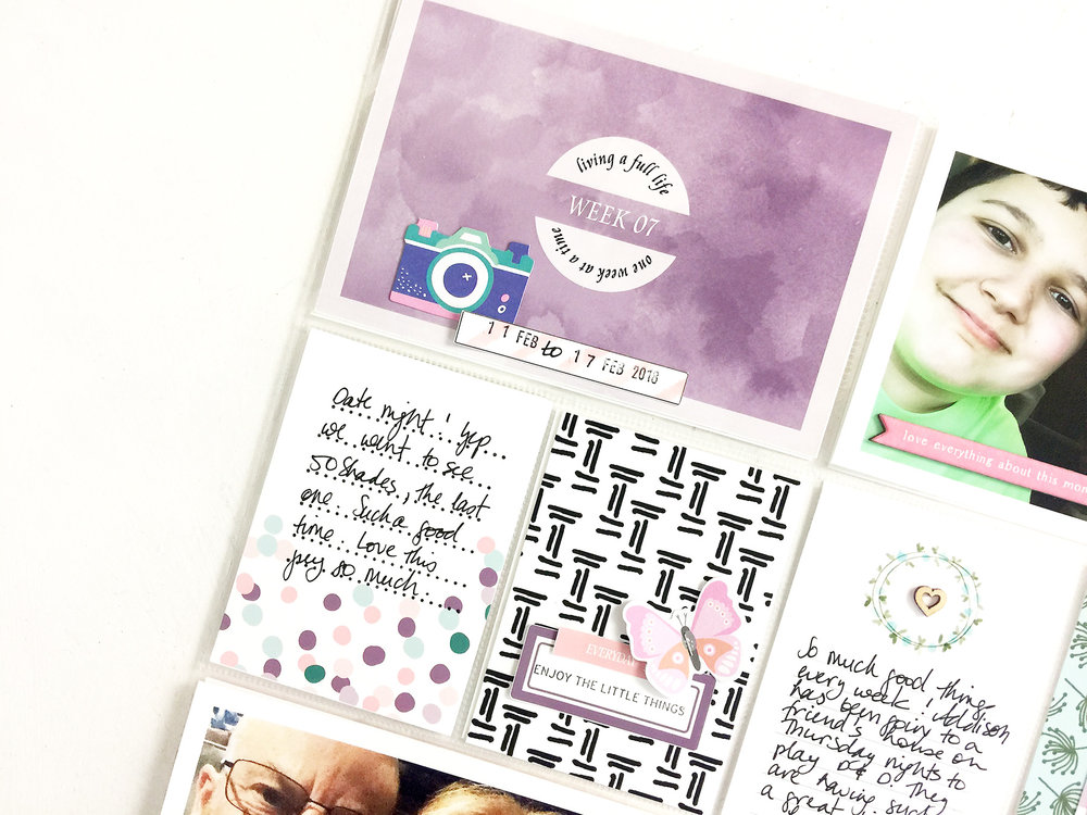 Larkindesign 2018 Project Life Week 07 ft. Grow Deeper RootsLarkindesign 2018 Project Life Week 07 ft. Grow Deeper Roots