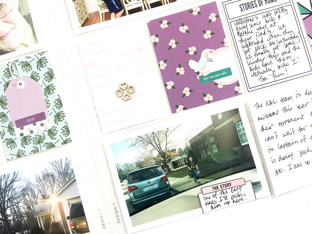Larkindesign 2018 Project Life Week 07 ft. Grow Deeper RootsLarkindesign 2018 Project Life Week 07 ft. Grow Deeper Roots