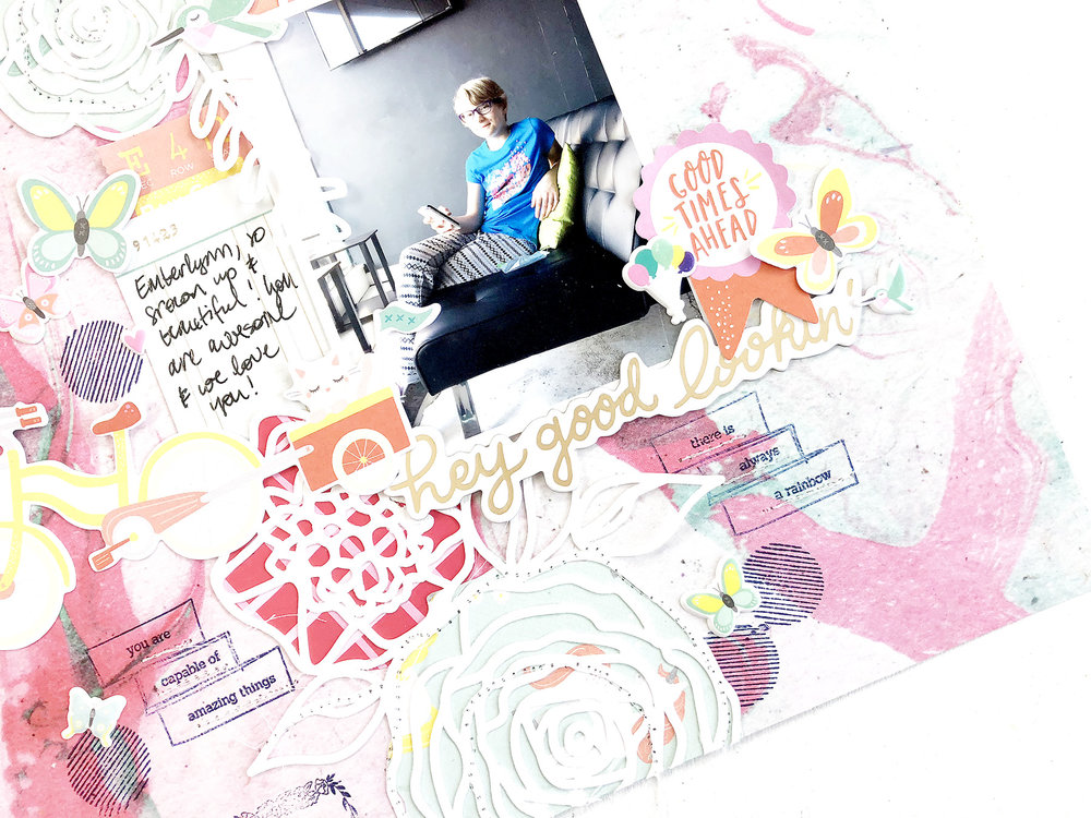 Larkindesign 50 First Layouts | Hey Good Looking ft. Dear Lizzy Stay Colorful!!!Larkindesign 50 First Layouts | Hey Good Looking ft. Dear Lizzy Stay Colorful!!!