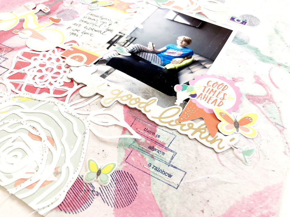 Larkindesign 50 First Layouts | Hey Good Looking ft. Dear Lizzy Stay Colorful!!!Larkindesign 50 First Layouts | Hey Good Looking ft. Dear Lizzy Stay Colorful!!!