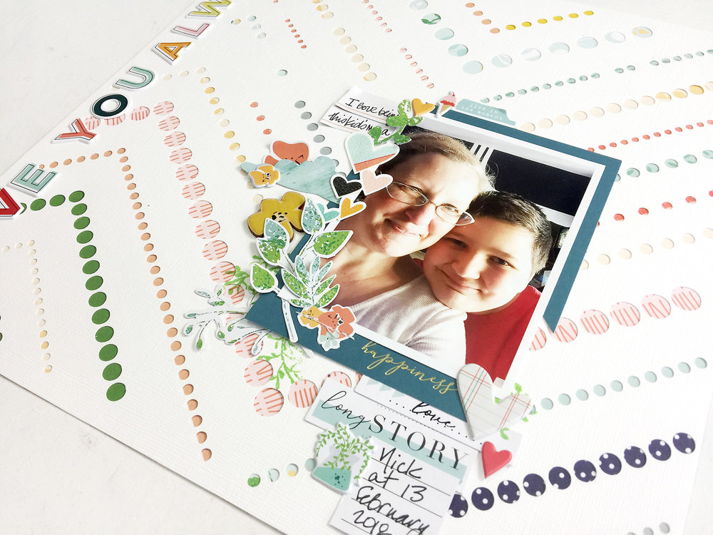 Larkindesign 50 First Layouts | Love You Always ft Pinkfresh Studio Let Your Heart Decide