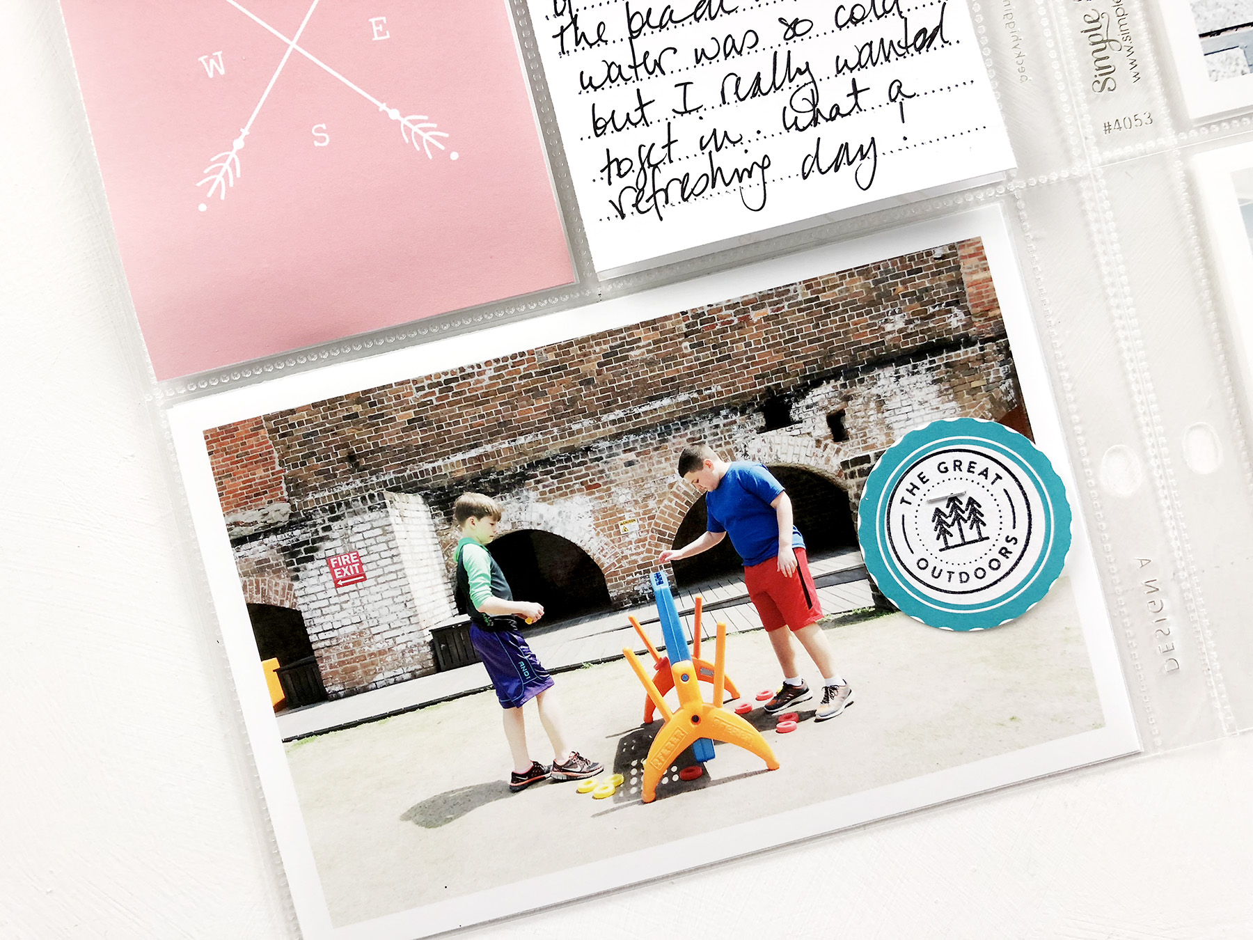 Project Life 2018 Week 14 Part B | Travel Layout From Savannah!