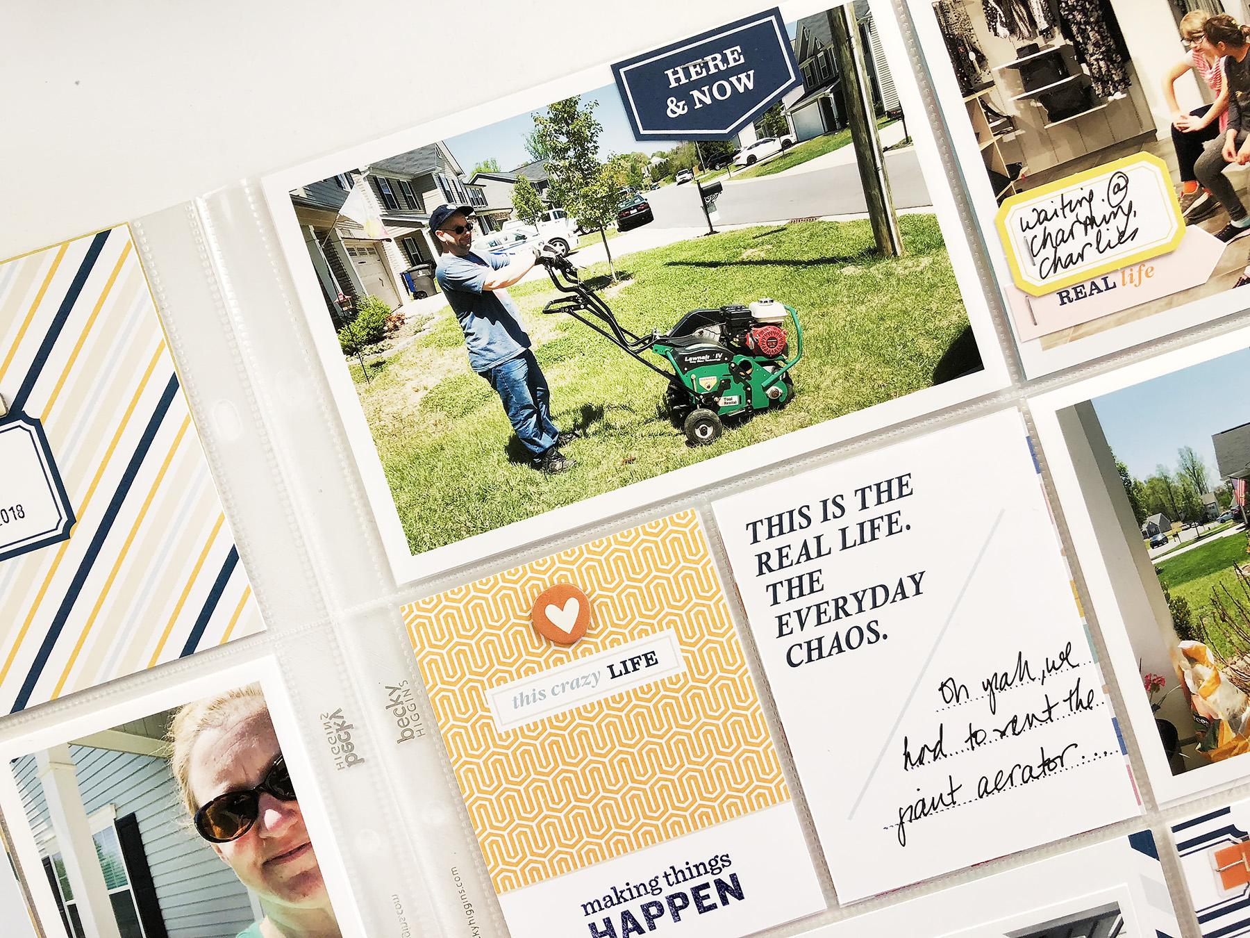 Hybrid 2018 Project Life Week 16 | ft. Sahlin Studio The Everyday Routine!!