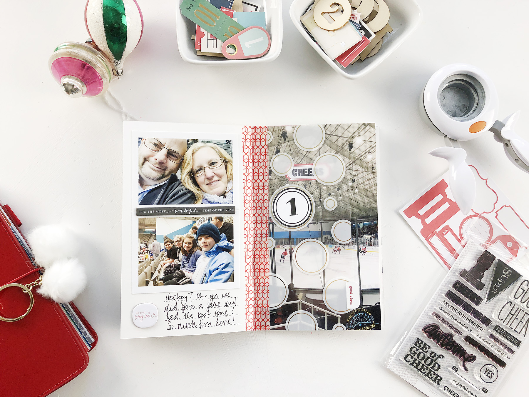 Larkindesign Documenting December In A Traveler's Notebook | Days 01 & 02!!! 