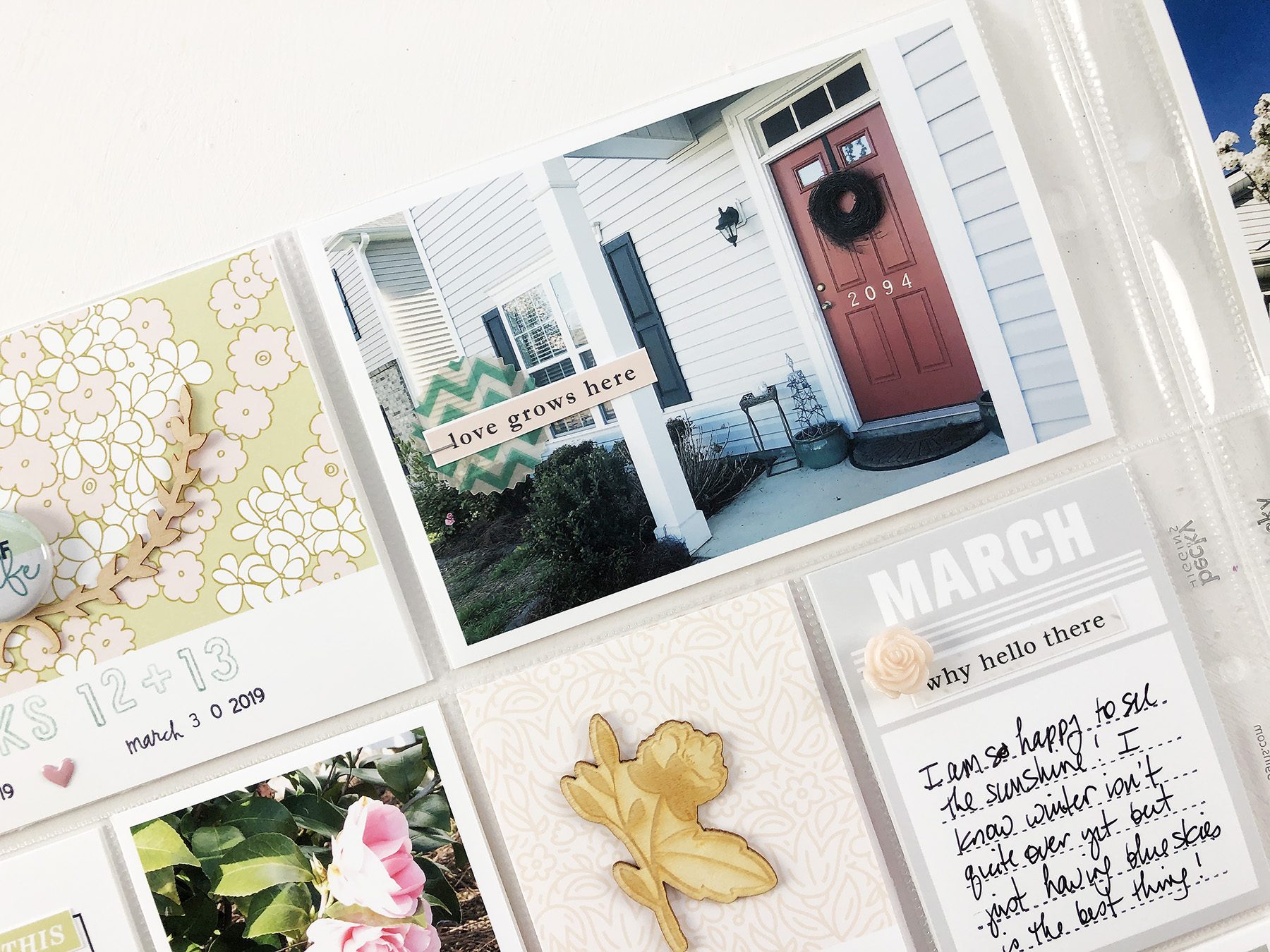 Larkindesign ***Sahlin Studio*** Design Team | 2019 Project Life Weeks 12 and 13