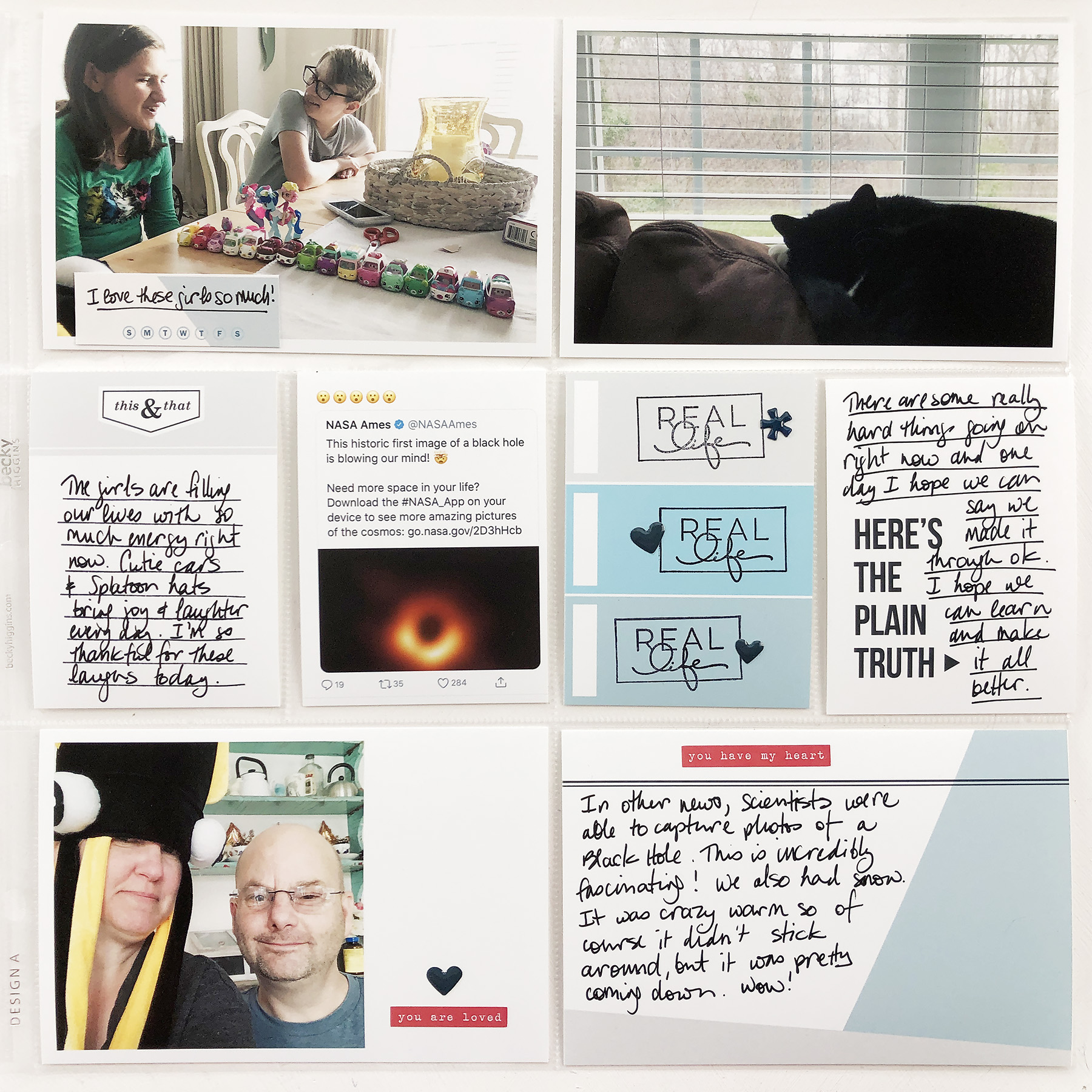 Larkindesign ***Sahlin Studio*** Design Team | 2019 Project Life Weeks 12 and 13