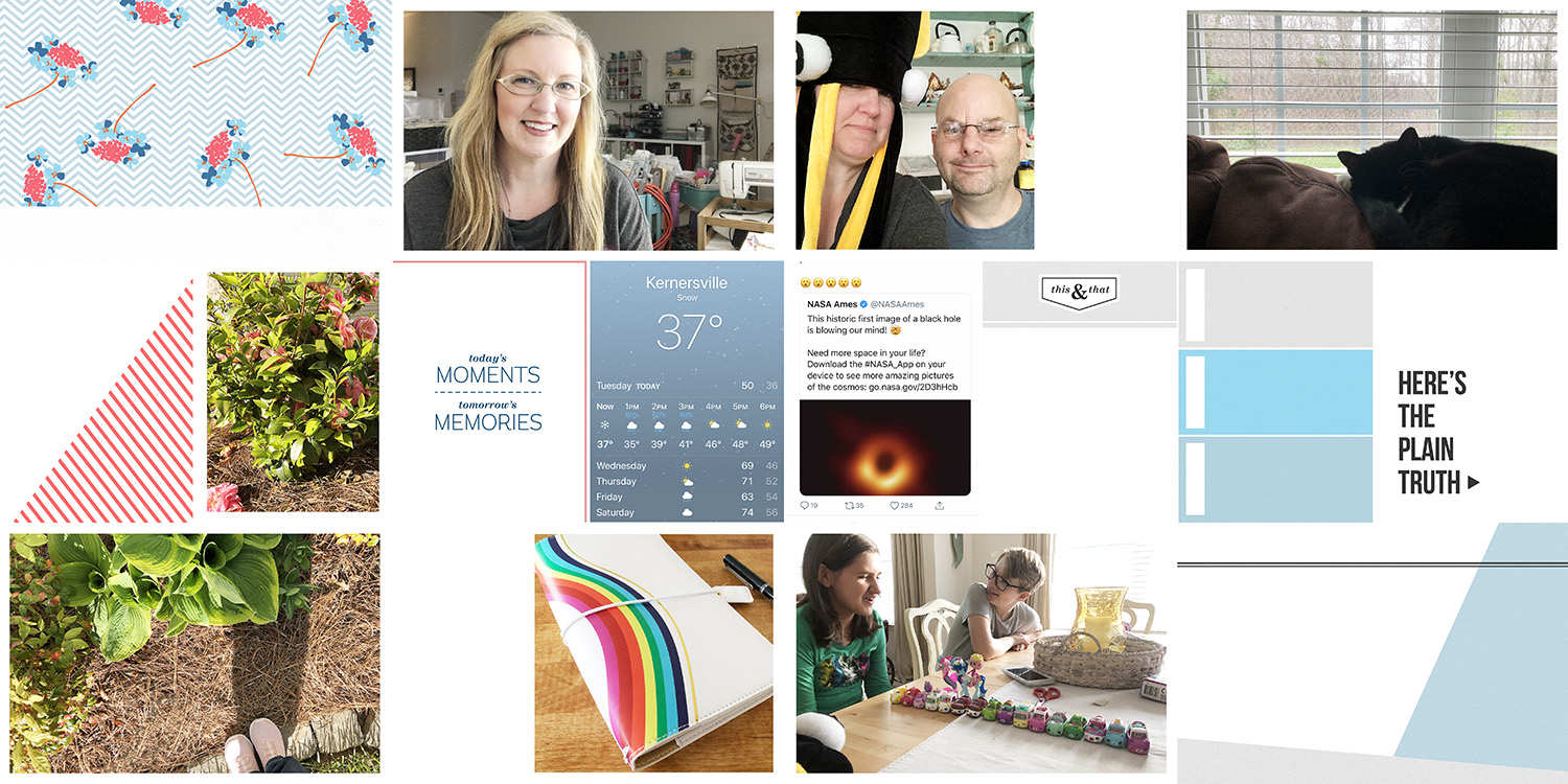 Larkindesign ***Print To Pocket Action No 01*** 2019 Project Life Weeks 14 and 15