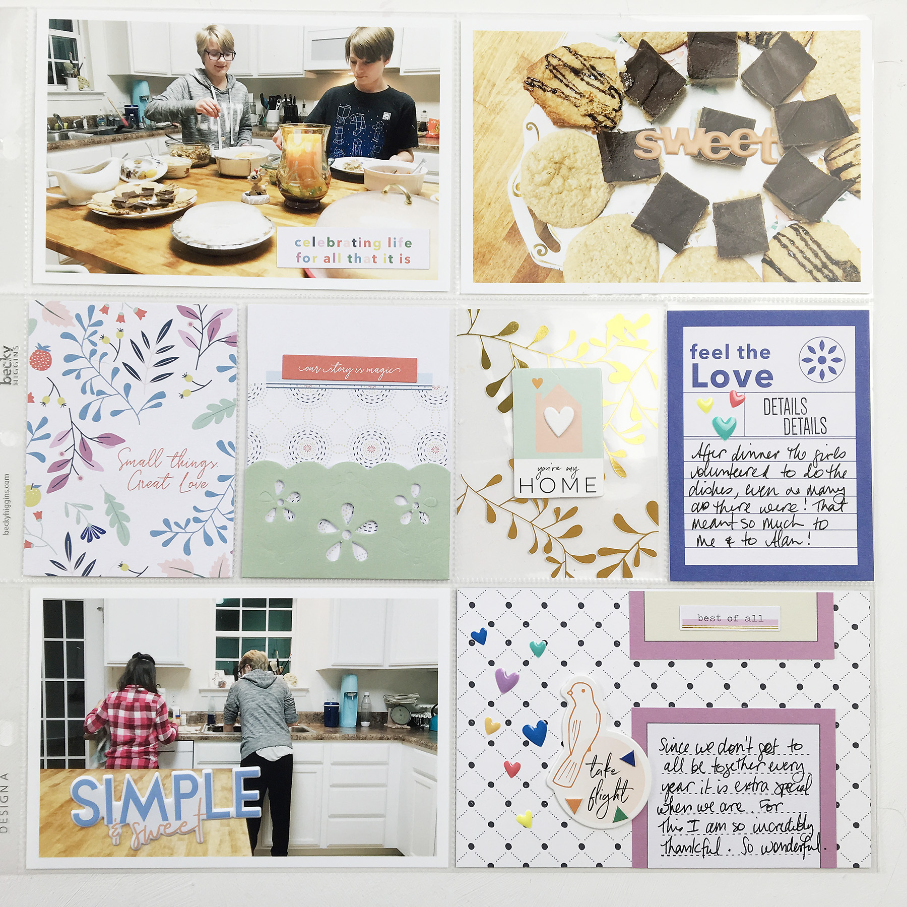 Larkindesign In My Pocket 2018 | Thanksgiving - An Event Based Layout