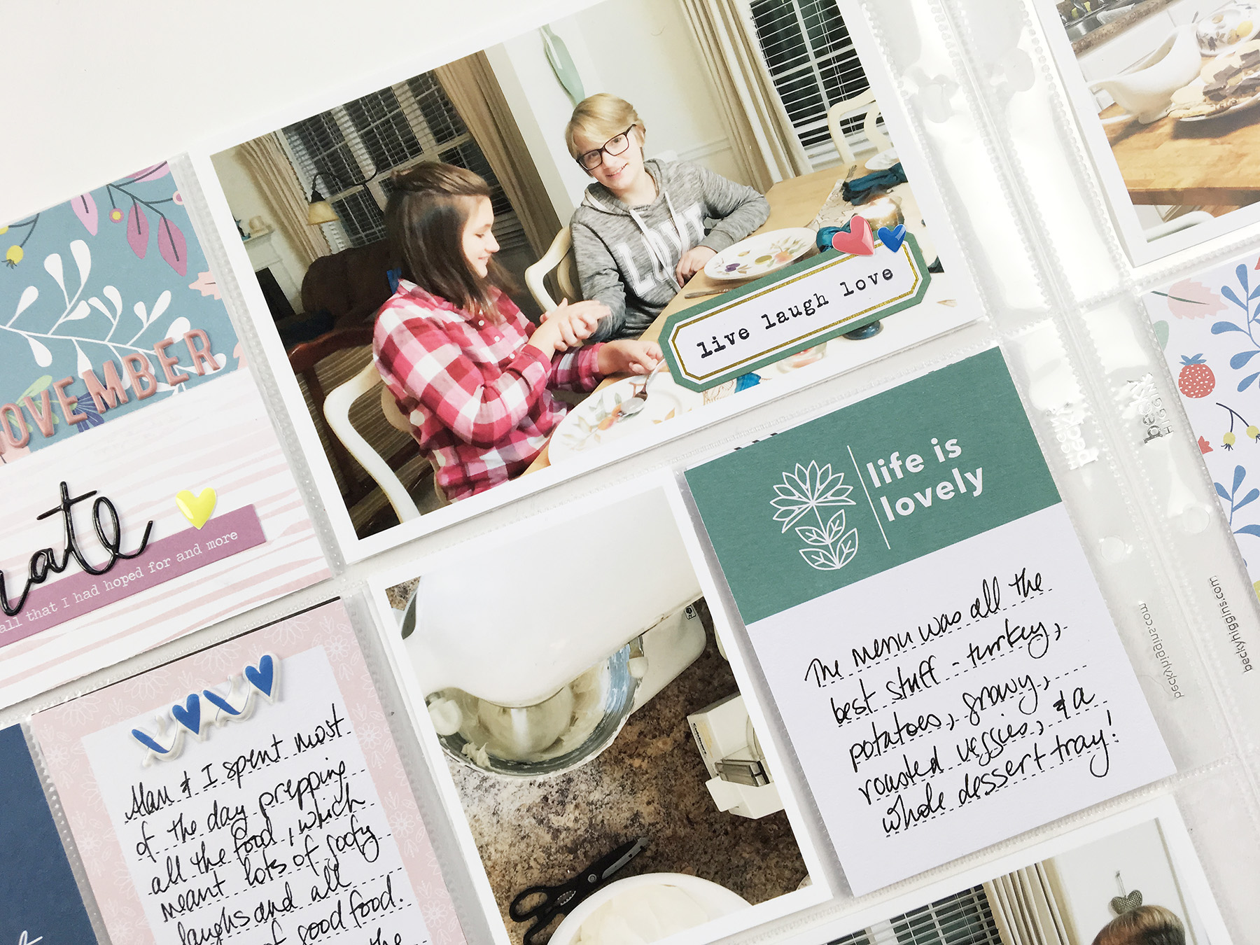 Larkindesign In My Pocket 2018 | Thanksgiving - An Event Based Layout