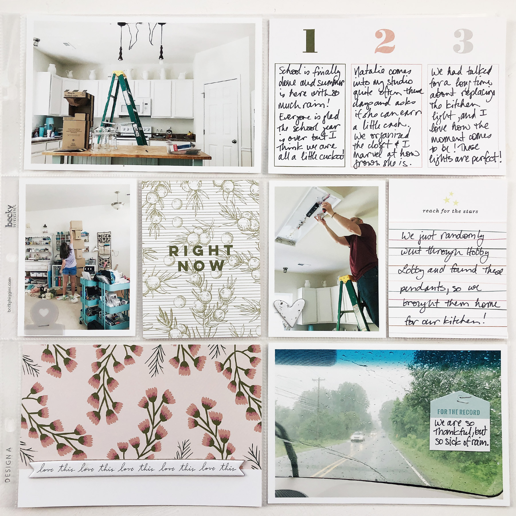 Larkindesign Project Life 2019 | Weeks 25 and 26 ft. Studio Calico