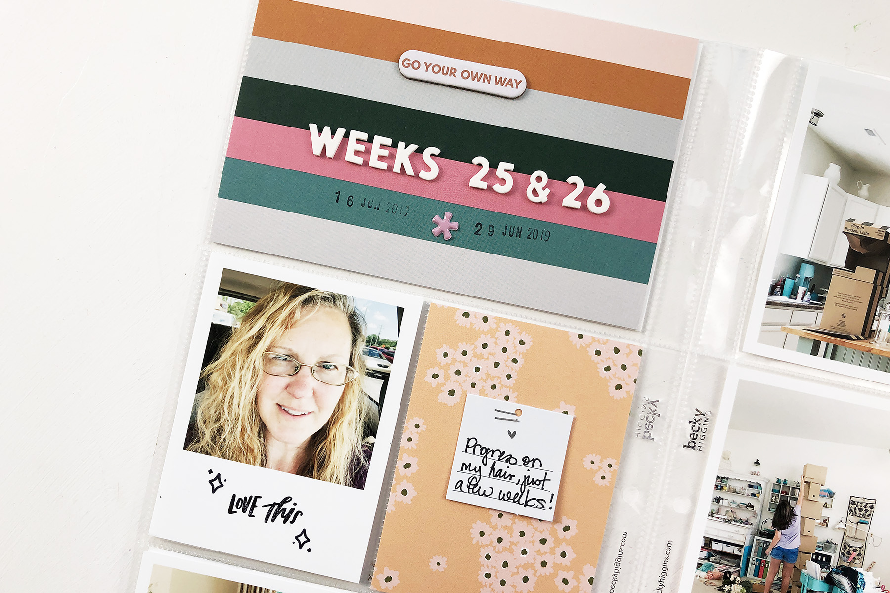 Larkindesign Project Life 2019 | Weeks 25 and 26 ft. Studio Calico