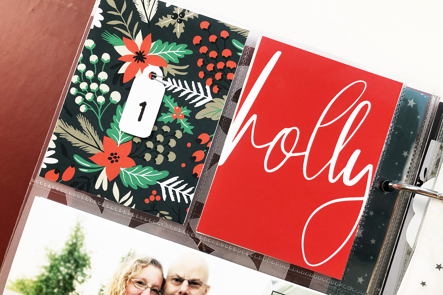 Larkindesign December Daily 2019 Day 01 ft. Sahlin Studio Holly Days