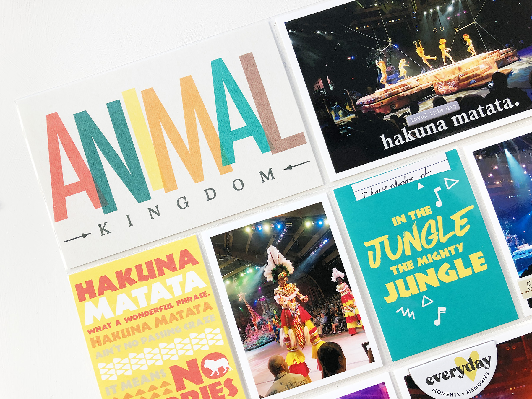 Larkindesign Disney 2020 Album | Animal Kingdom Lion King | ft Project Mouse Animal