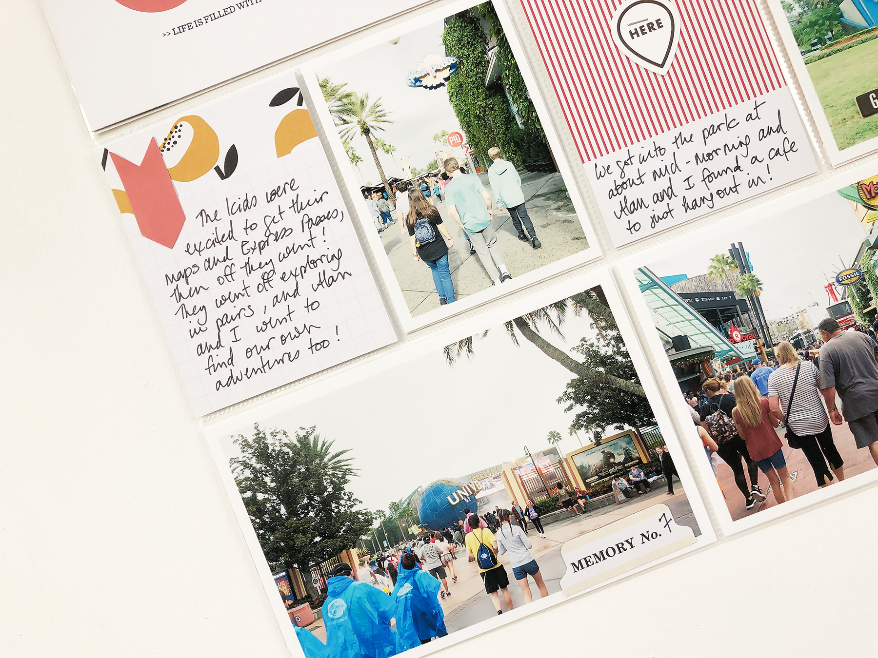 Larkindesign Disney 2020 Album | Documenting Universal Studio | Ft Project Life Click