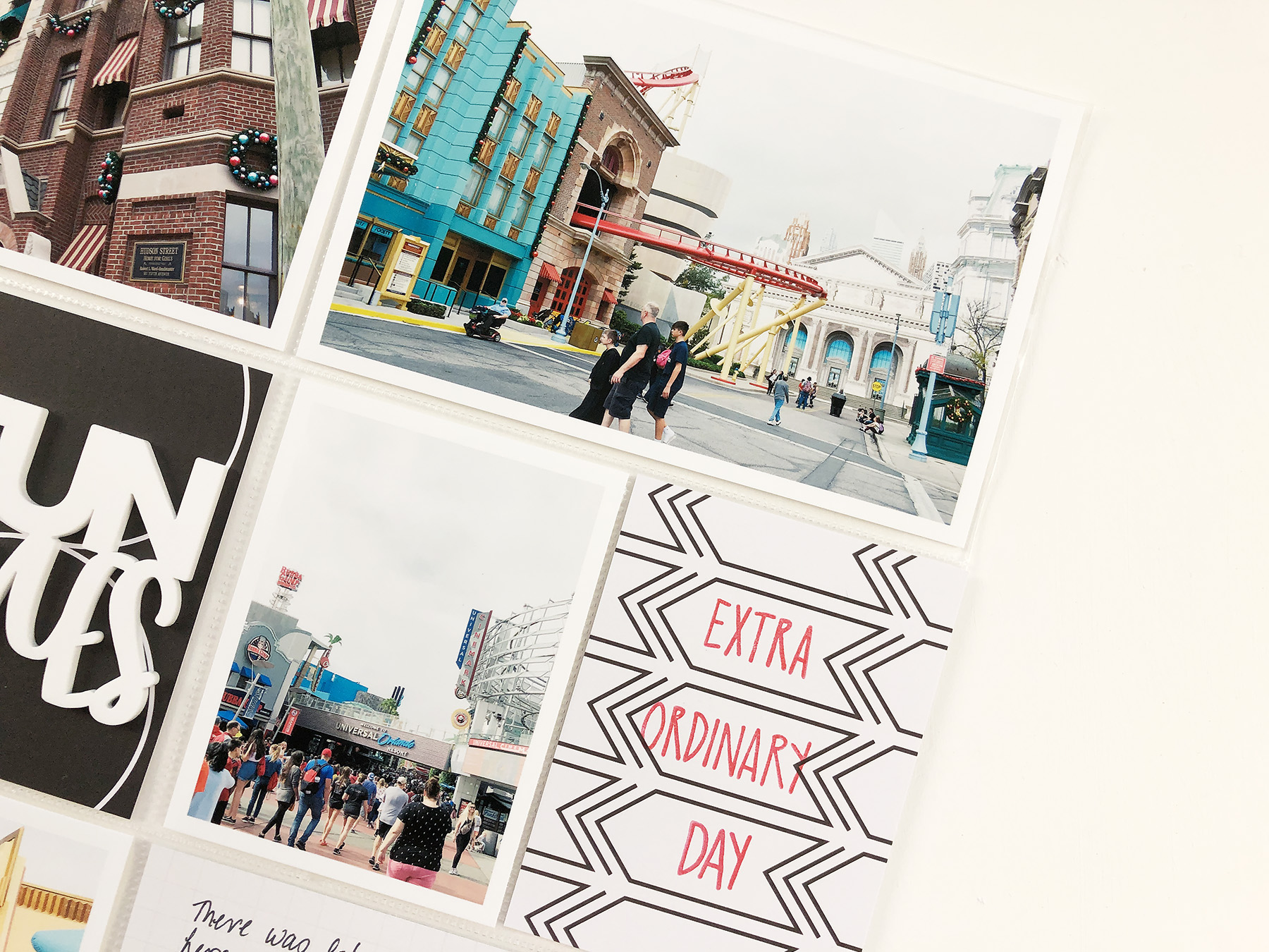 Larkindesign Disney 2020 Album | Documenting Universal Studio | Ft Project Life Click