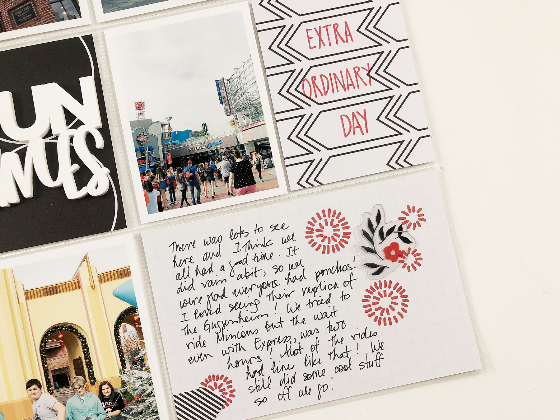 Larkindesign Disney 2020 Album | Documenting Universal Studio | Ft Project Life Click