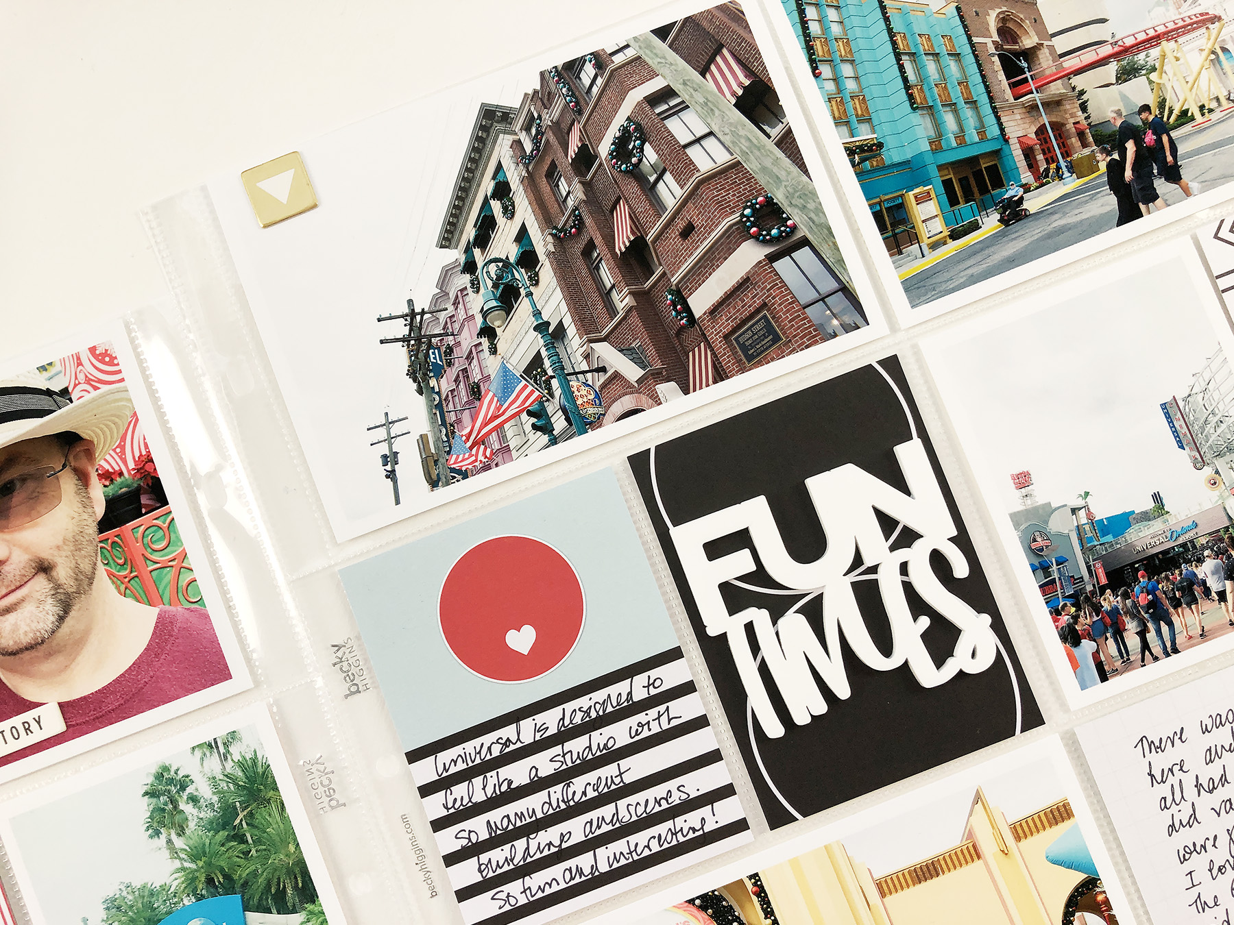 Larkindesign Disney 2020 Album | Documenting Universal Studio | Ft Project Life Click