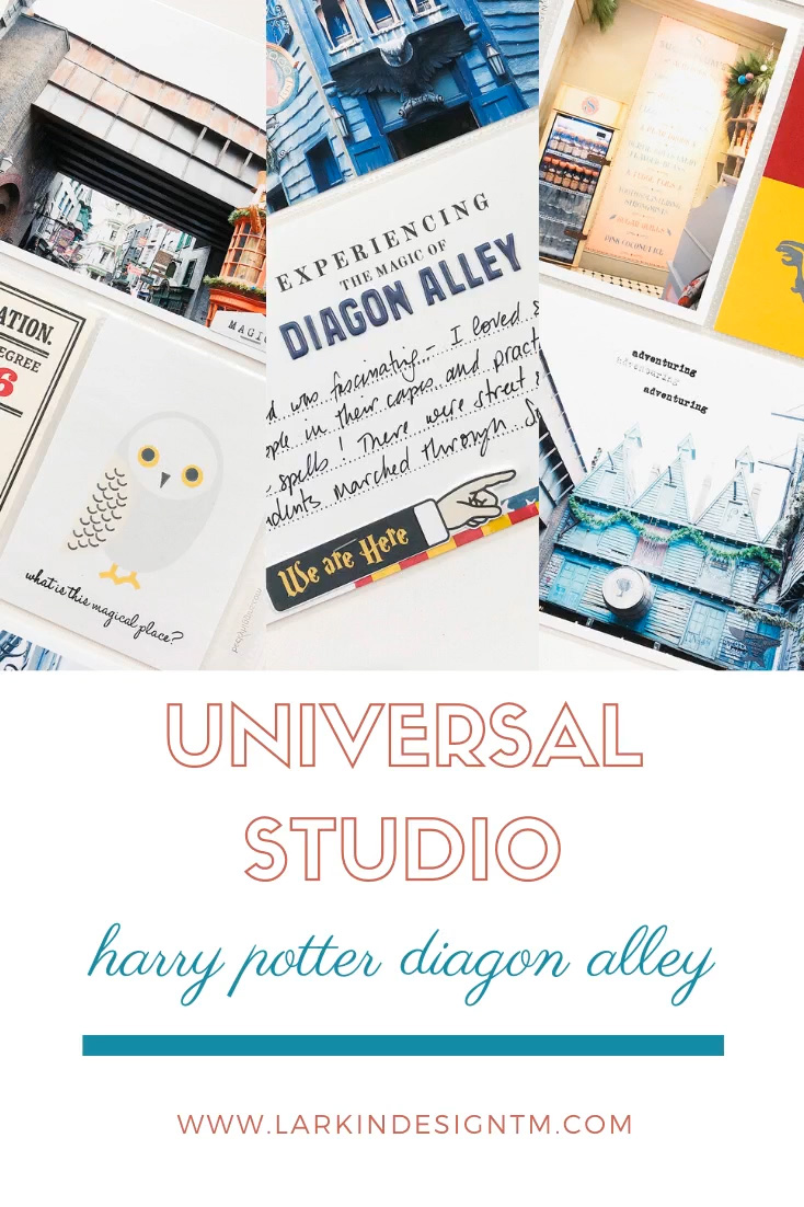 Larkindesign Disney 2020 Album | Documenting Harry Potter Diagon Alley at Universal