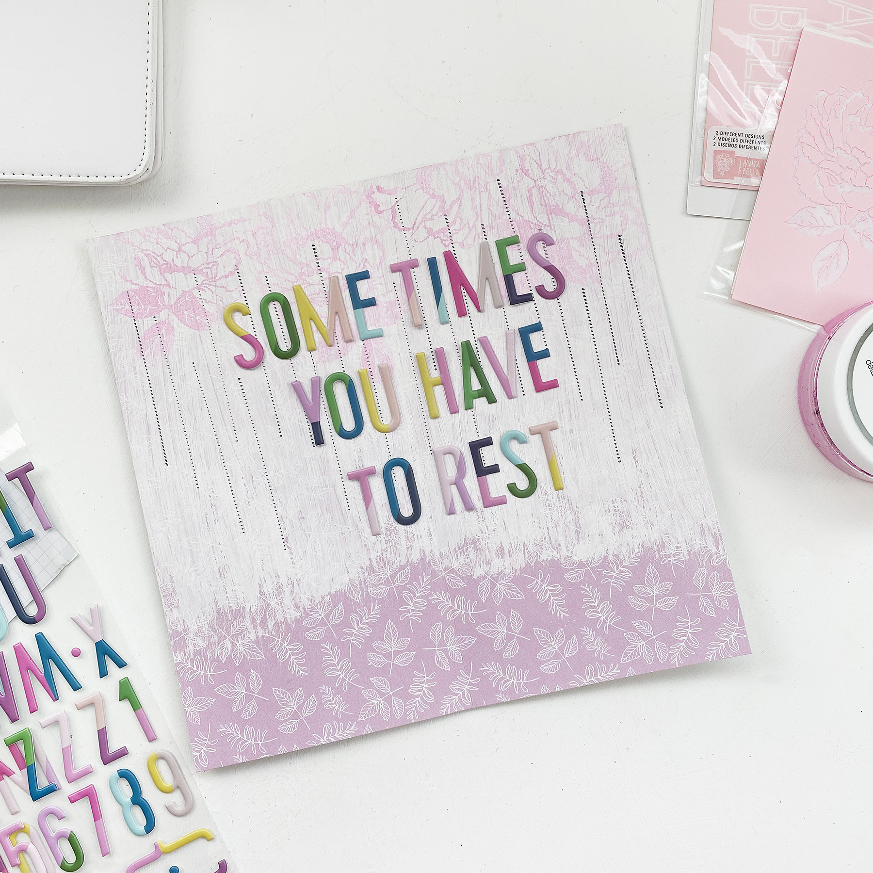 Light The Path Art Journal With Me Vol 06 | You Have To Rest