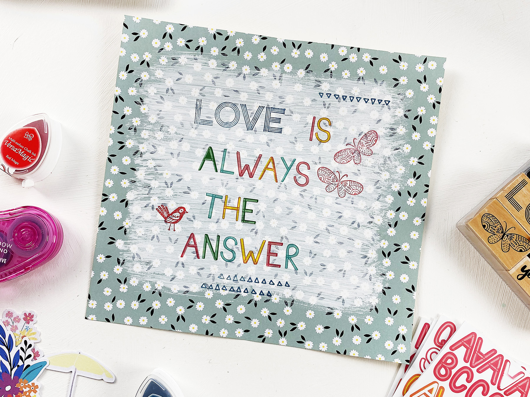 Light The Path Art Journal With Me | Love Is Always The Answer