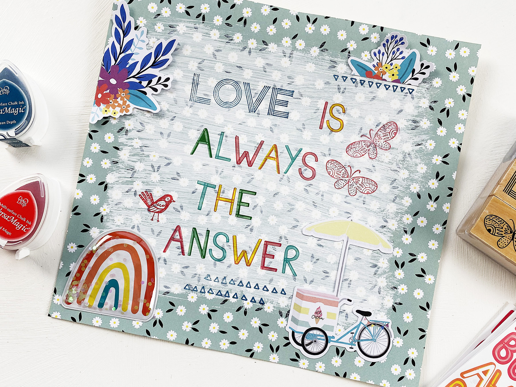 Light The Path Art Journal With Me | Love Is Always The Answer